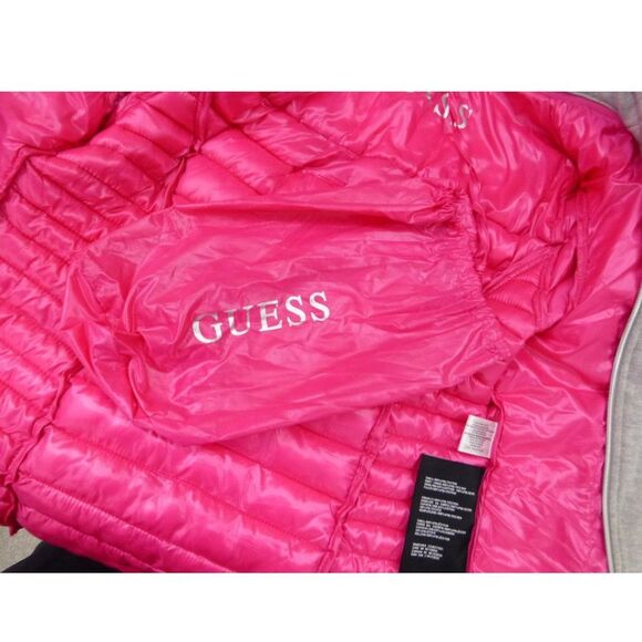 GUESS Packable Hooded and Quilted Puffer Jacket - Picture 10 of 16